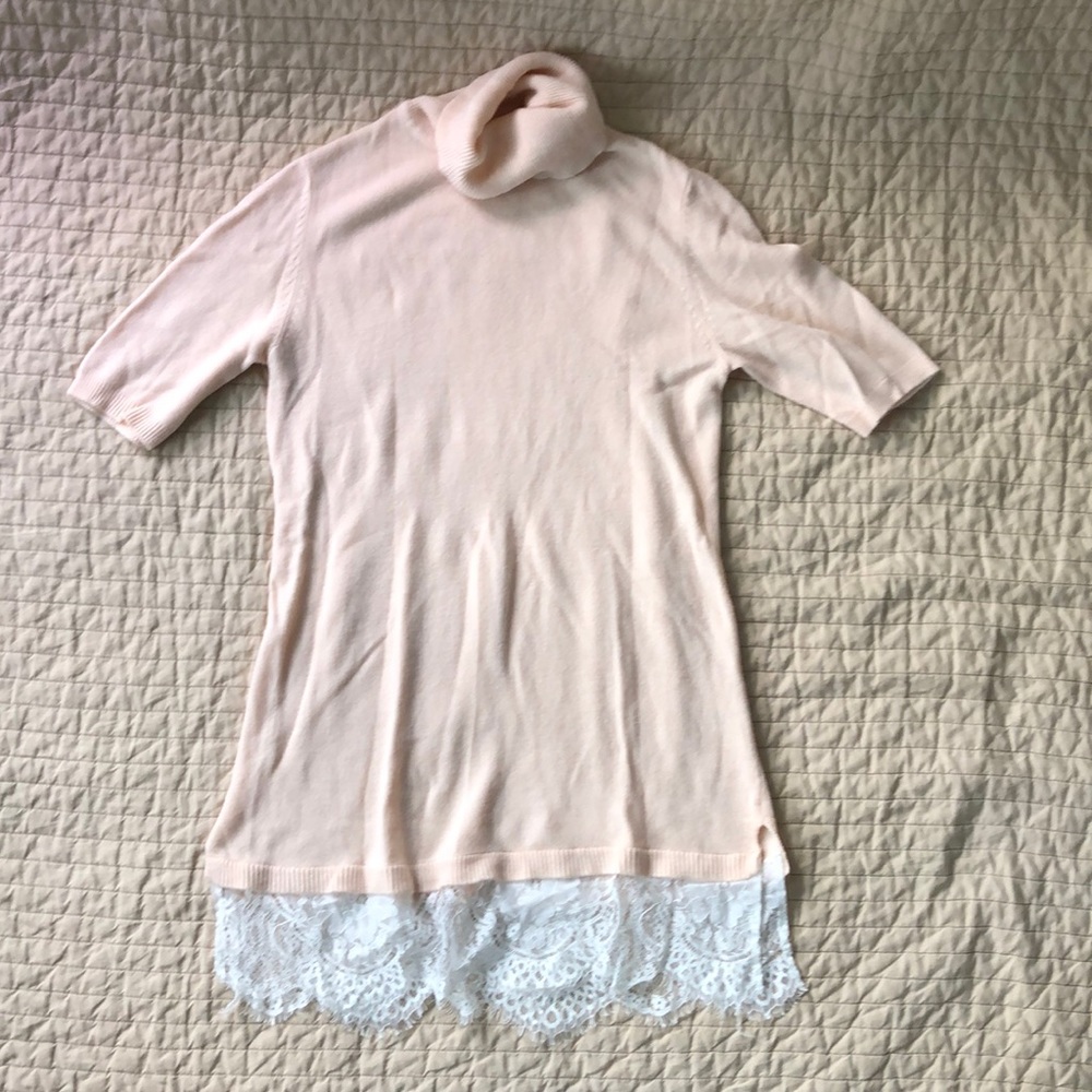 Short sleeve sweater